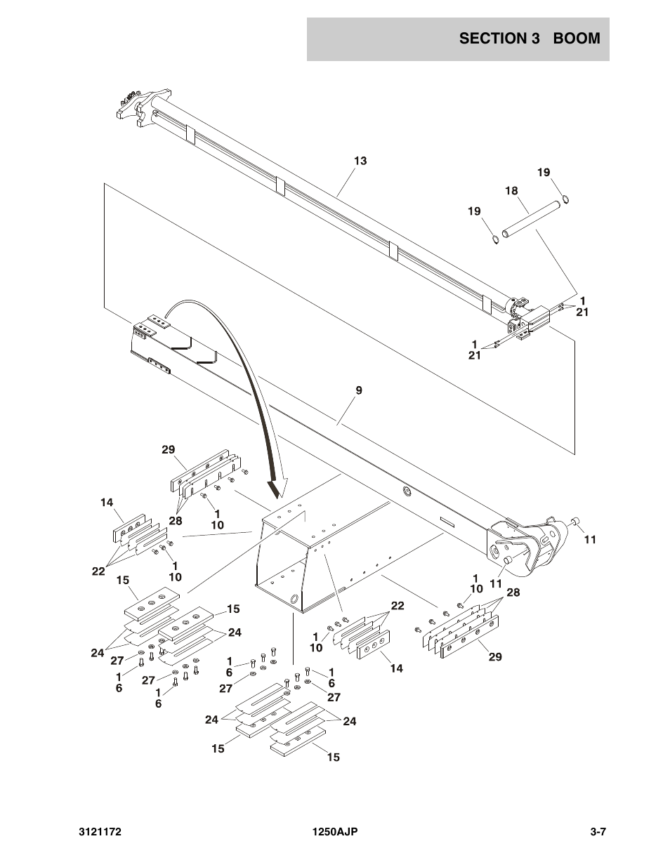 JLG 1250AJP Parts Manual User Manual | Page 189 / 406