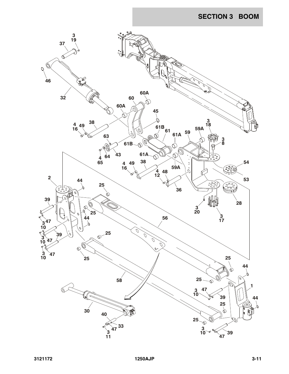 JLG 1250AJP Parts Manual User Manual | Page 193 / 406