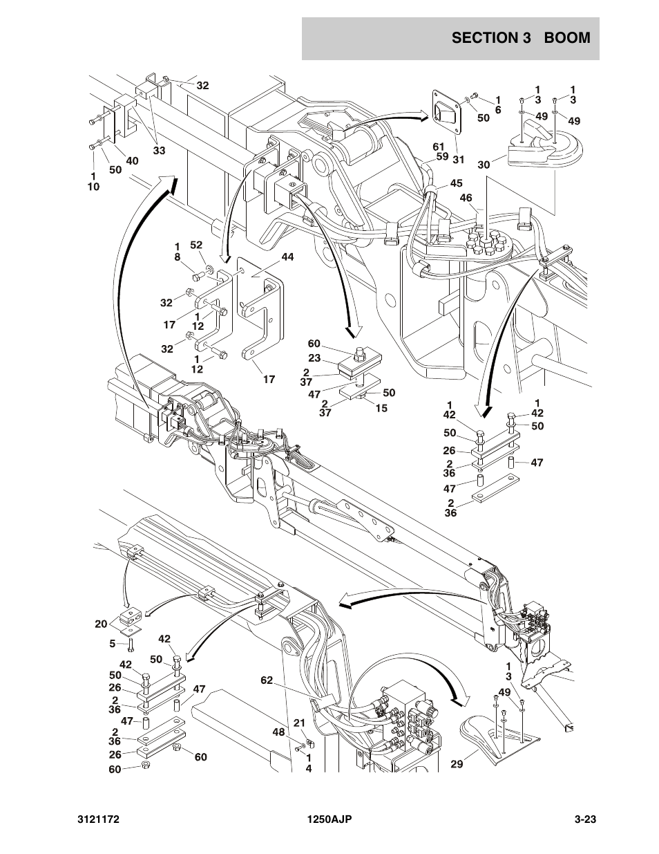 JLG 1250AJP Parts Manual User Manual | Page 205 / 406