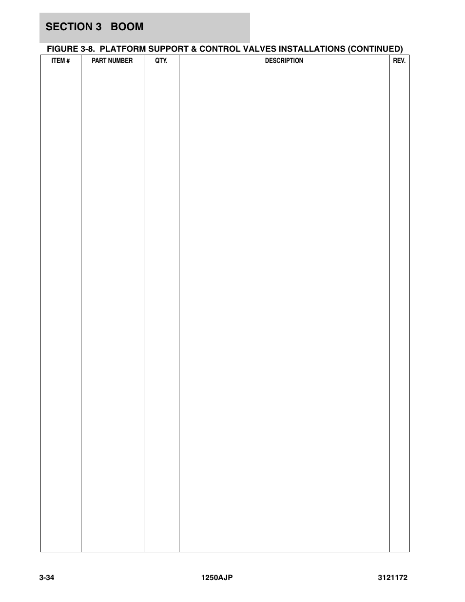 JLG 1250AJP Parts Manual User Manual | Page 216 / 406