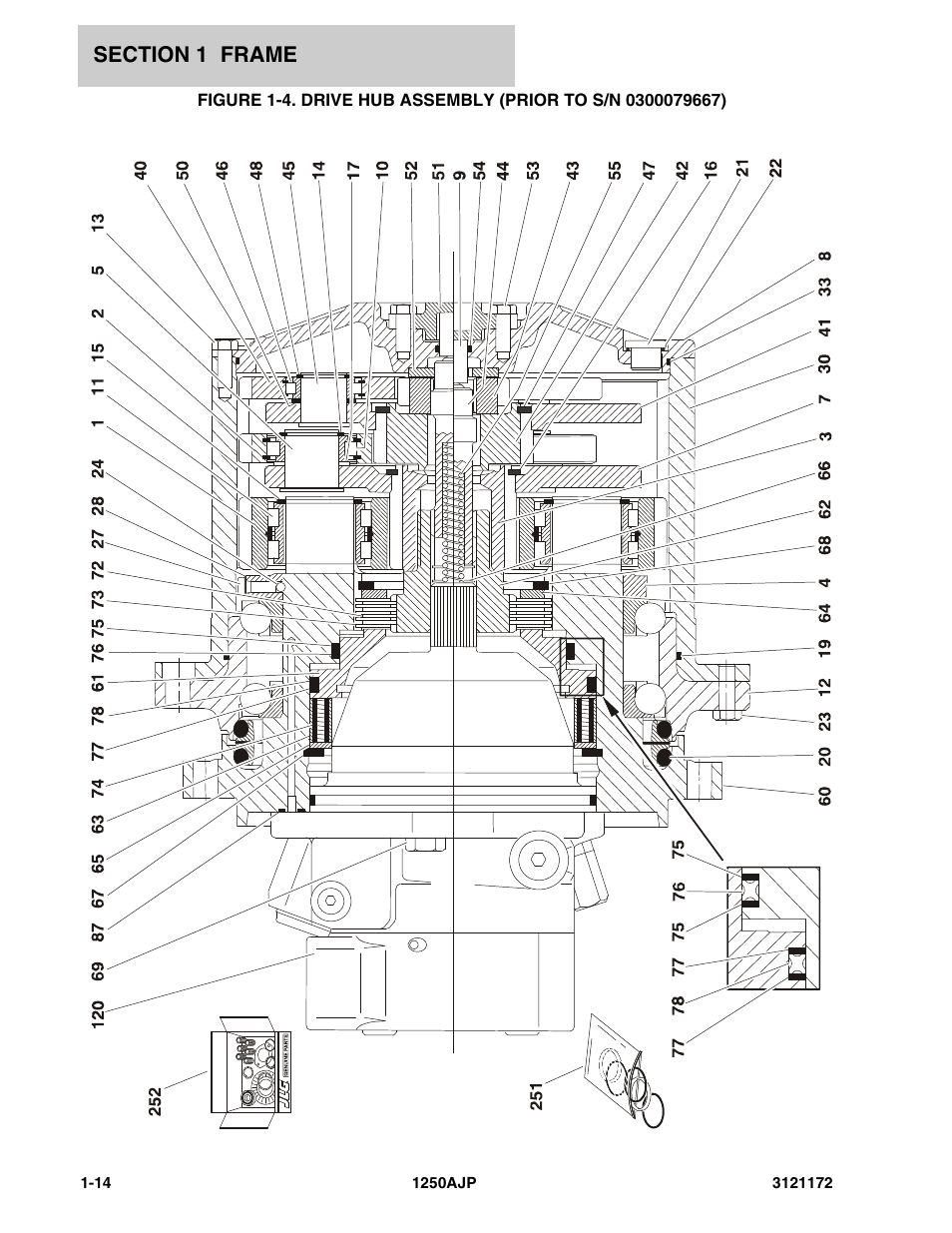 JLG 1250AJP Parts Manual User Manual | Page 22 / 406