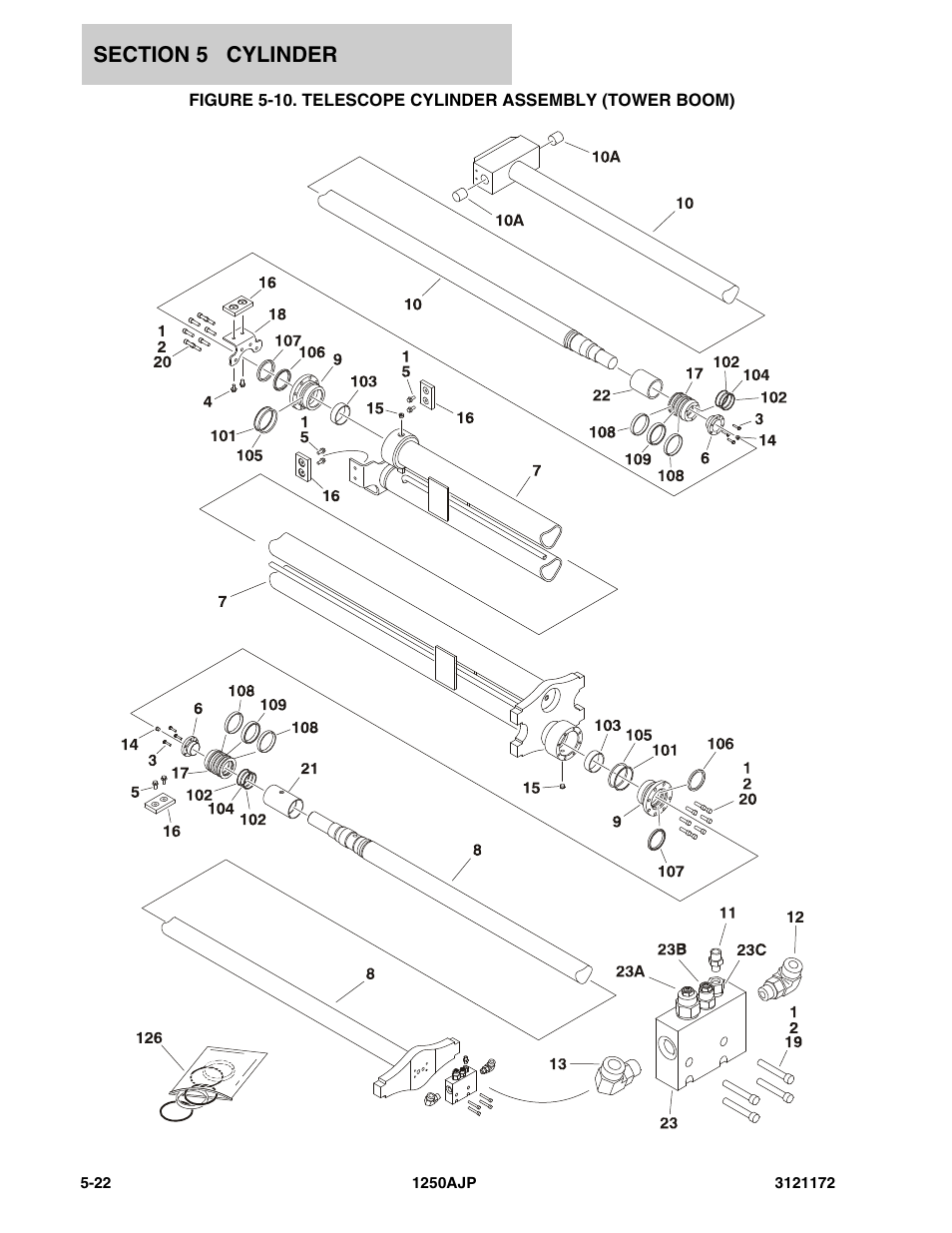 JLG 1250AJP Parts Manual User Manual | Page 262 / 406