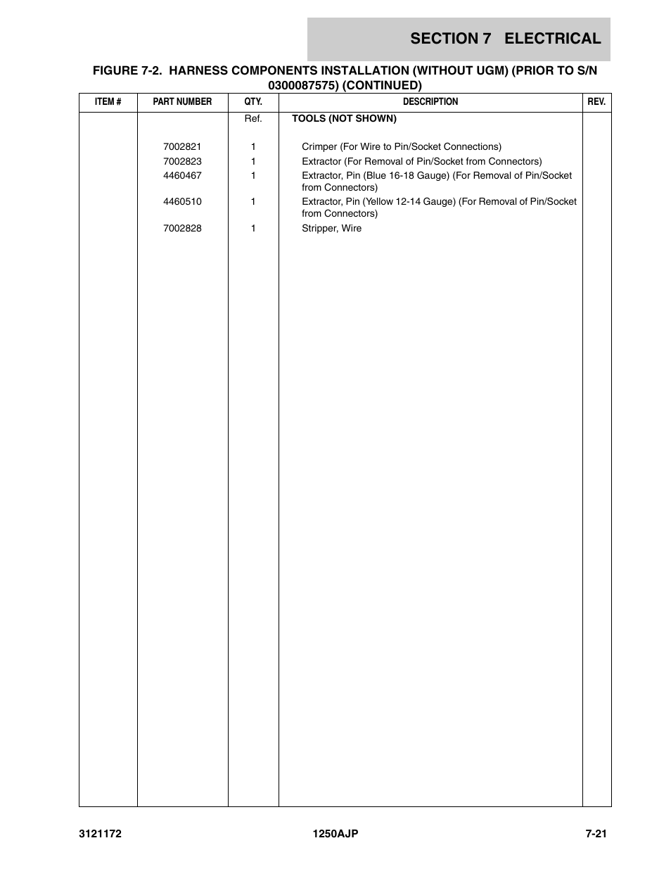 JLG 1250AJP Parts Manual User Manual | Page 305 / 406