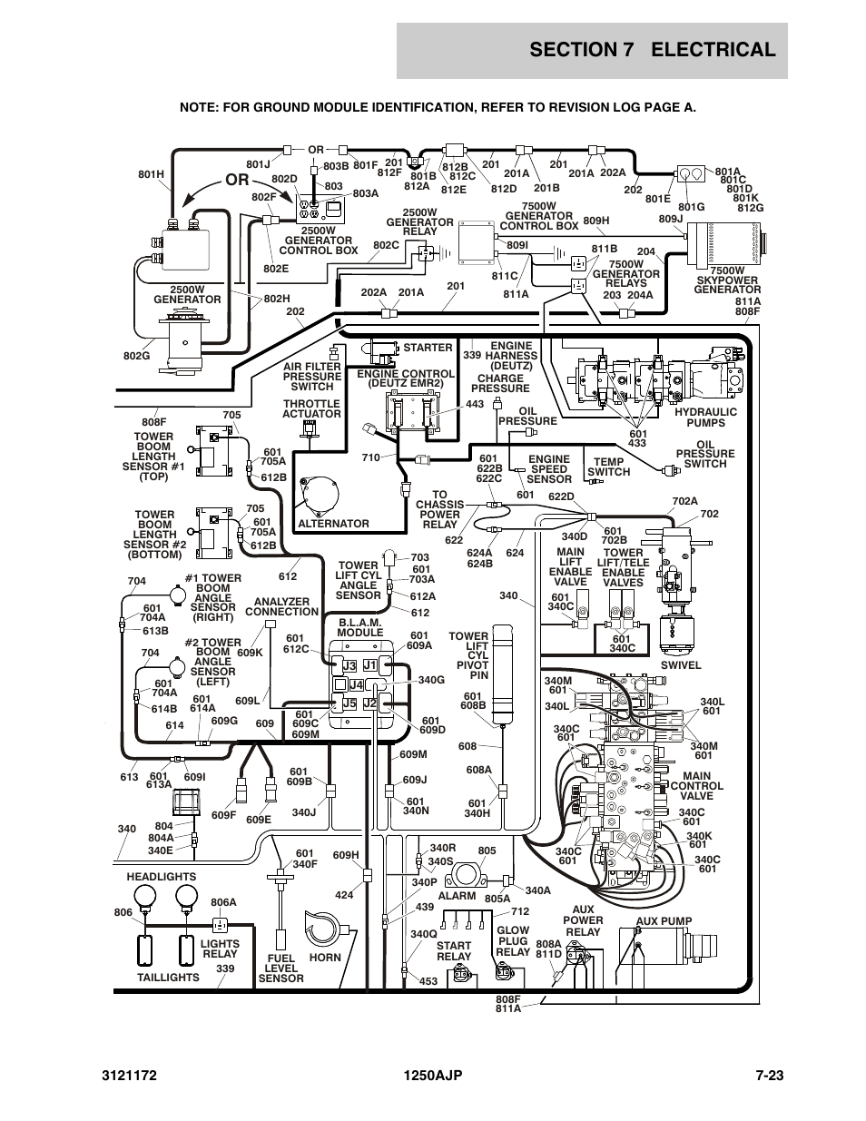 JLG 1250AJP Parts Manual User Manual | Page 307 / 406