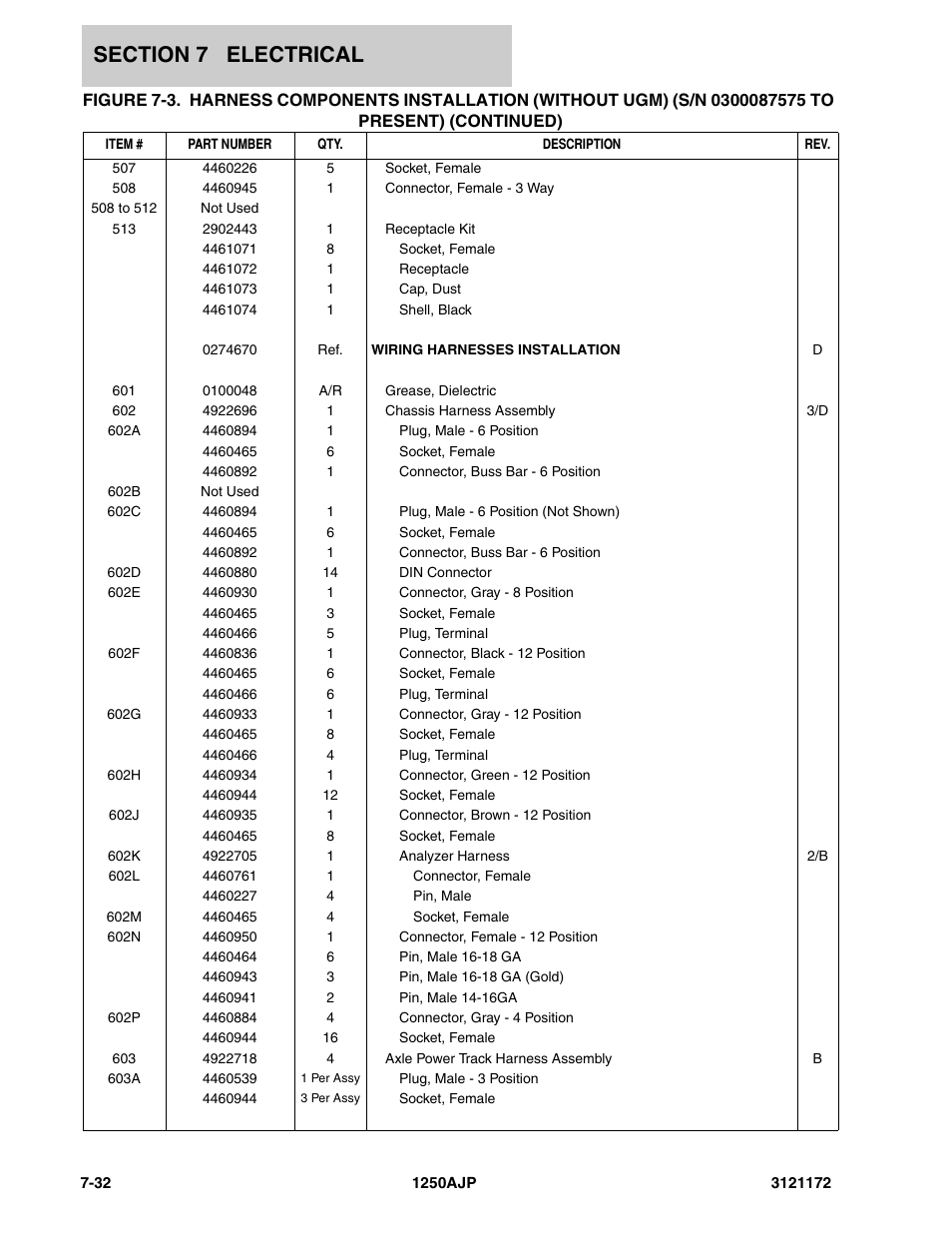 JLG 1250AJP Parts Manual User Manual | Page 316 / 406