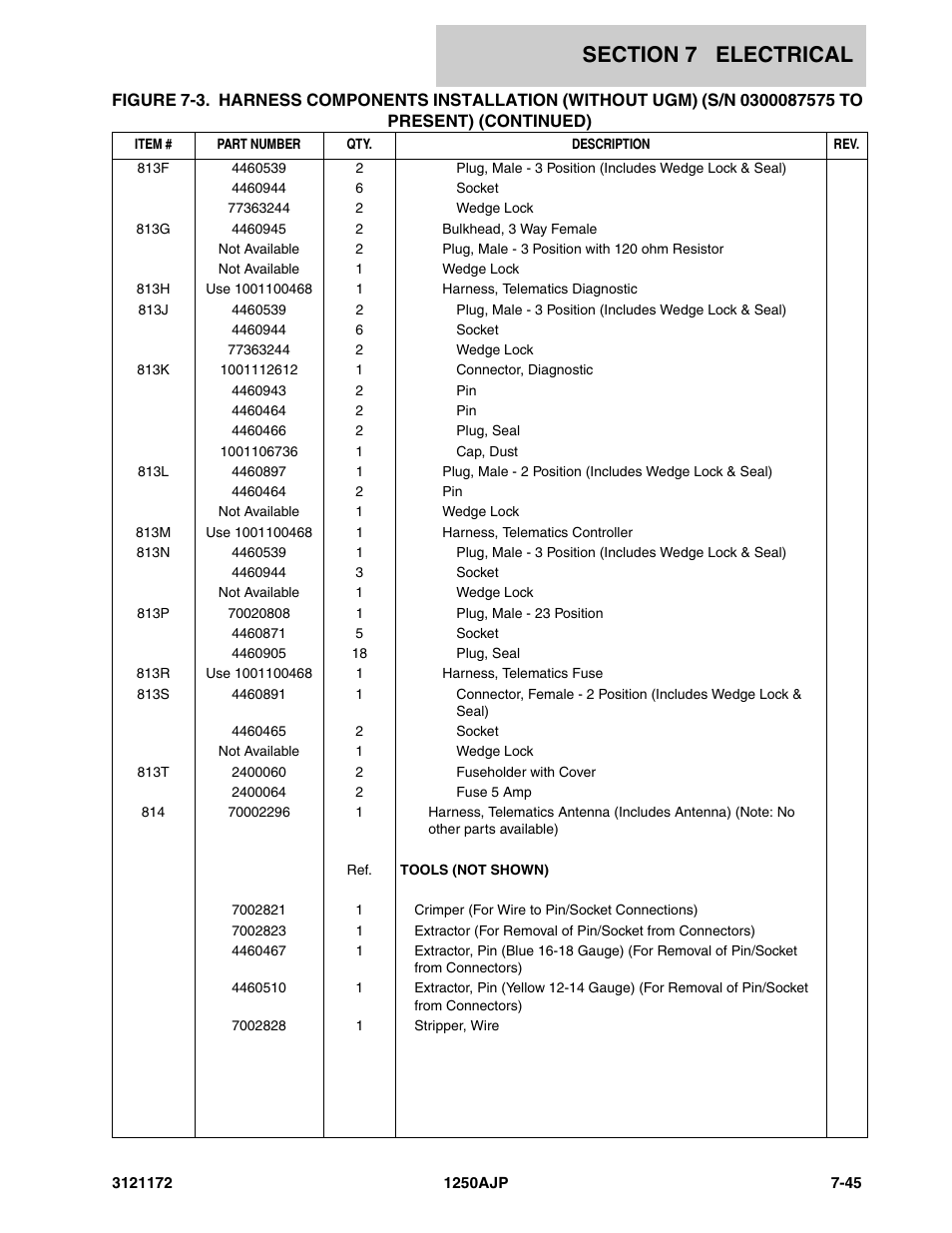 JLG 1250AJP Parts Manual User Manual | Page 329 / 406