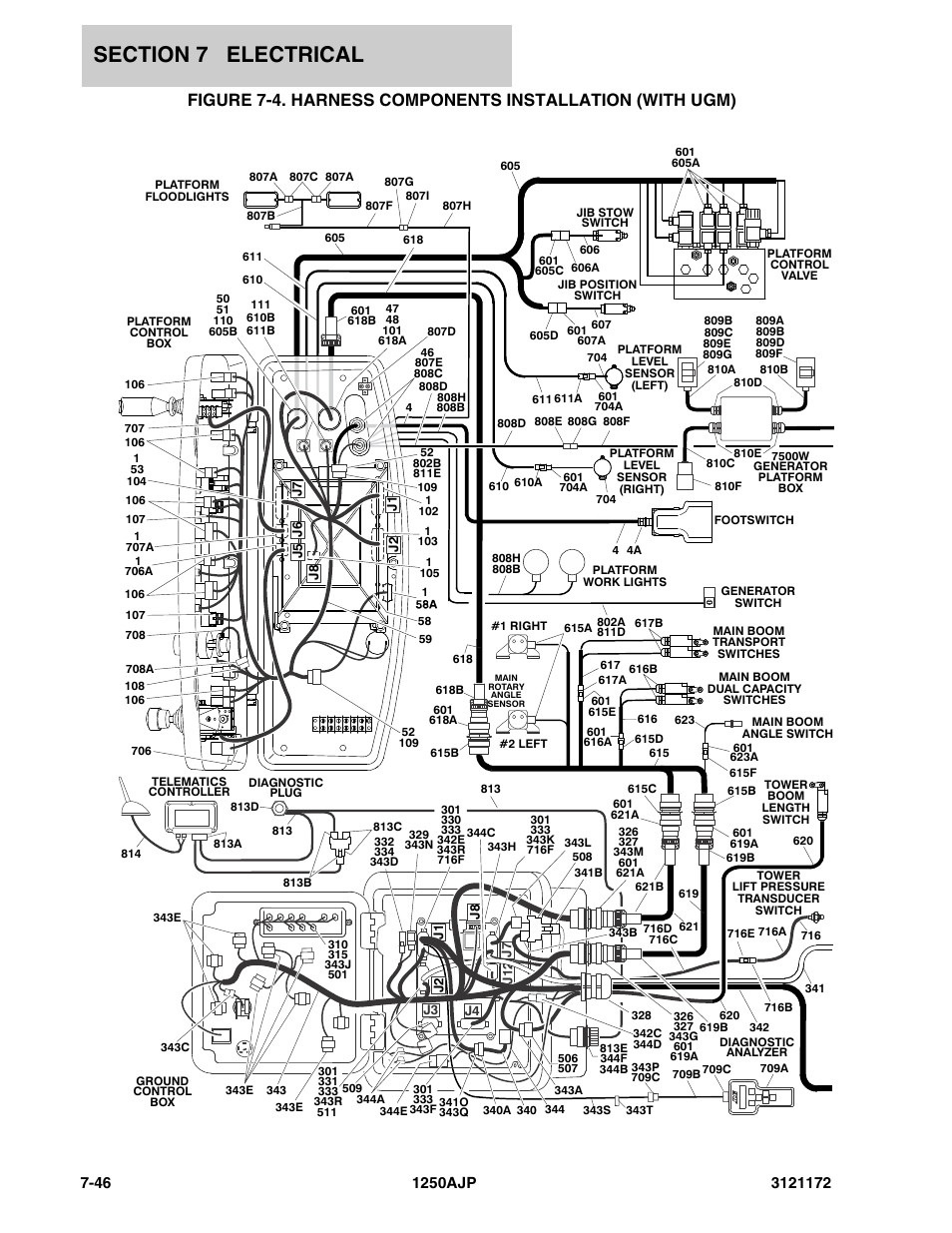 JLG 1250AJP Parts Manual User Manual | Page 330 / 406