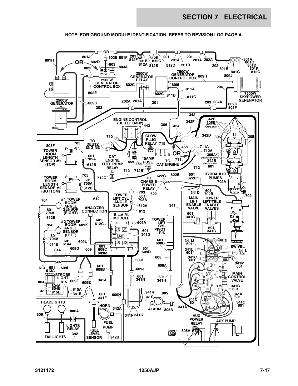 JLG 1250AJP Parts Manual User Manual | Page 331 / 406