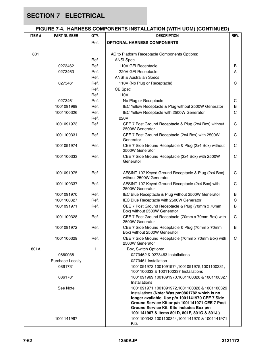 JLG 1250AJP Parts Manual User Manual | Page 346 / 406