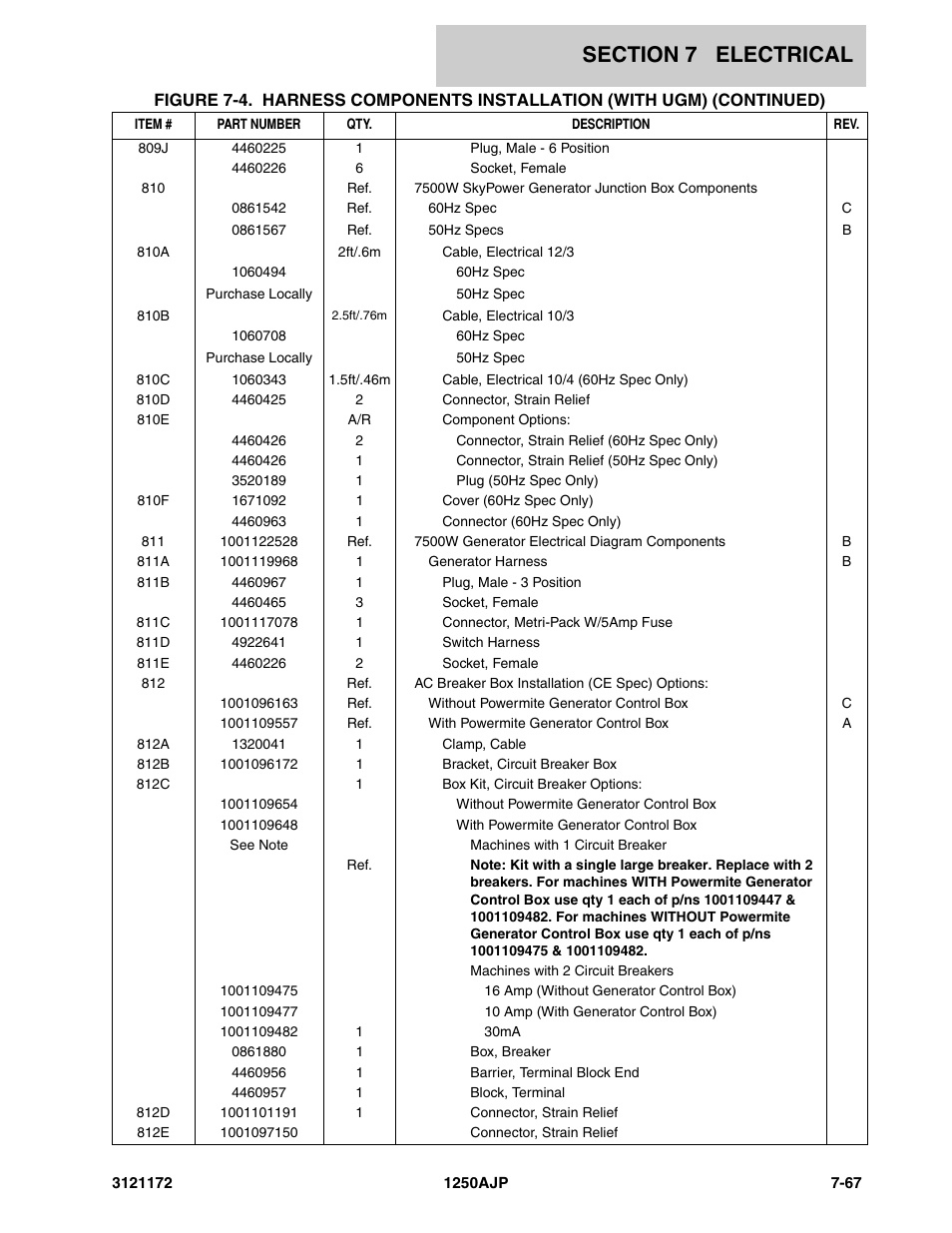 JLG 1250AJP Parts Manual User Manual | Page 351 / 406