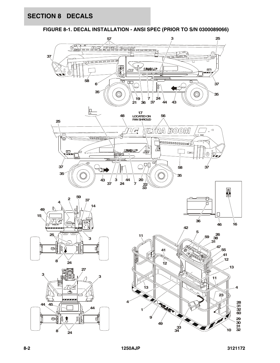 JLG 1250AJP Parts Manual User Manual | Page 354 / 406