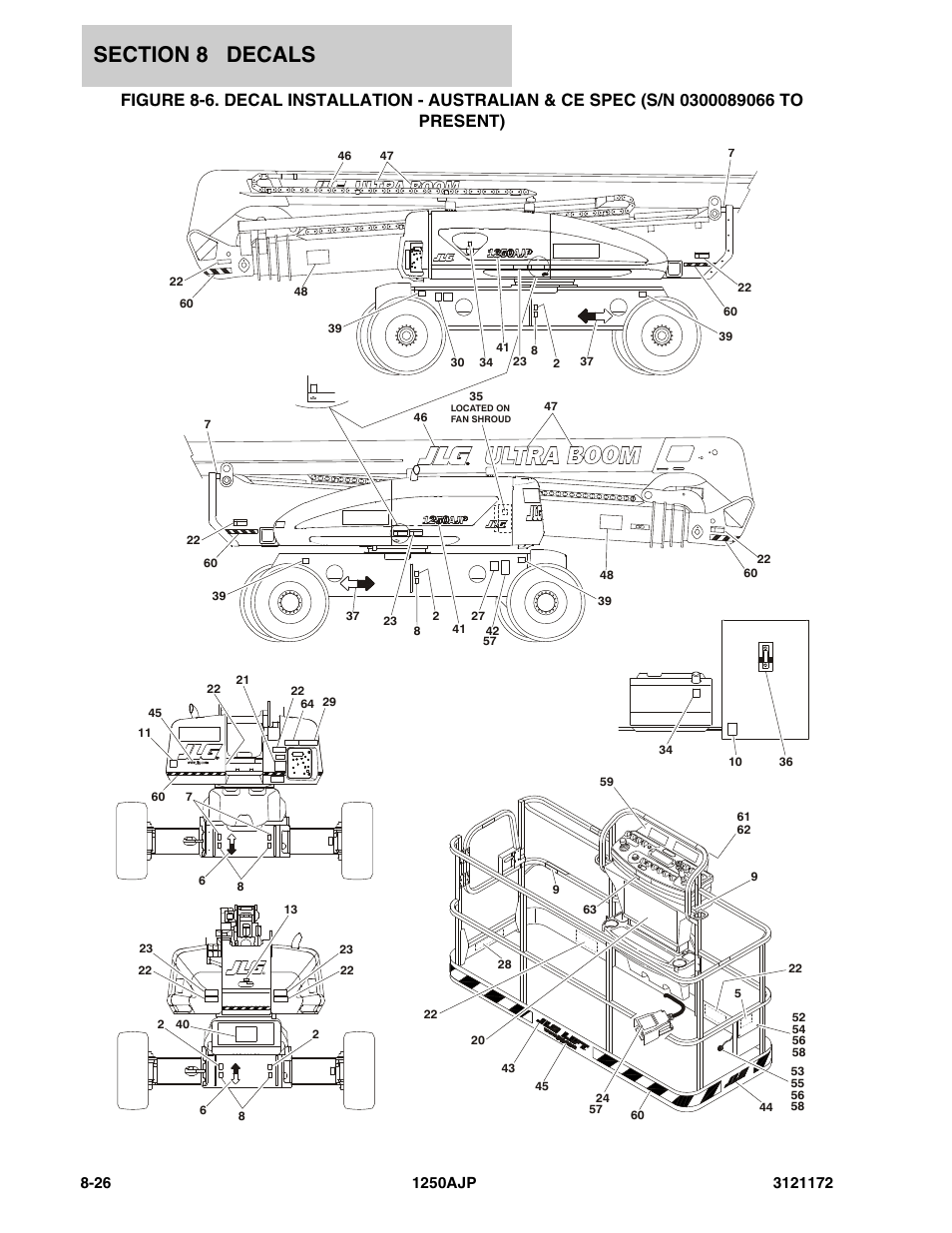 Decal i | JLG 1250AJP Parts Manual User Manual | Page 378 / 406