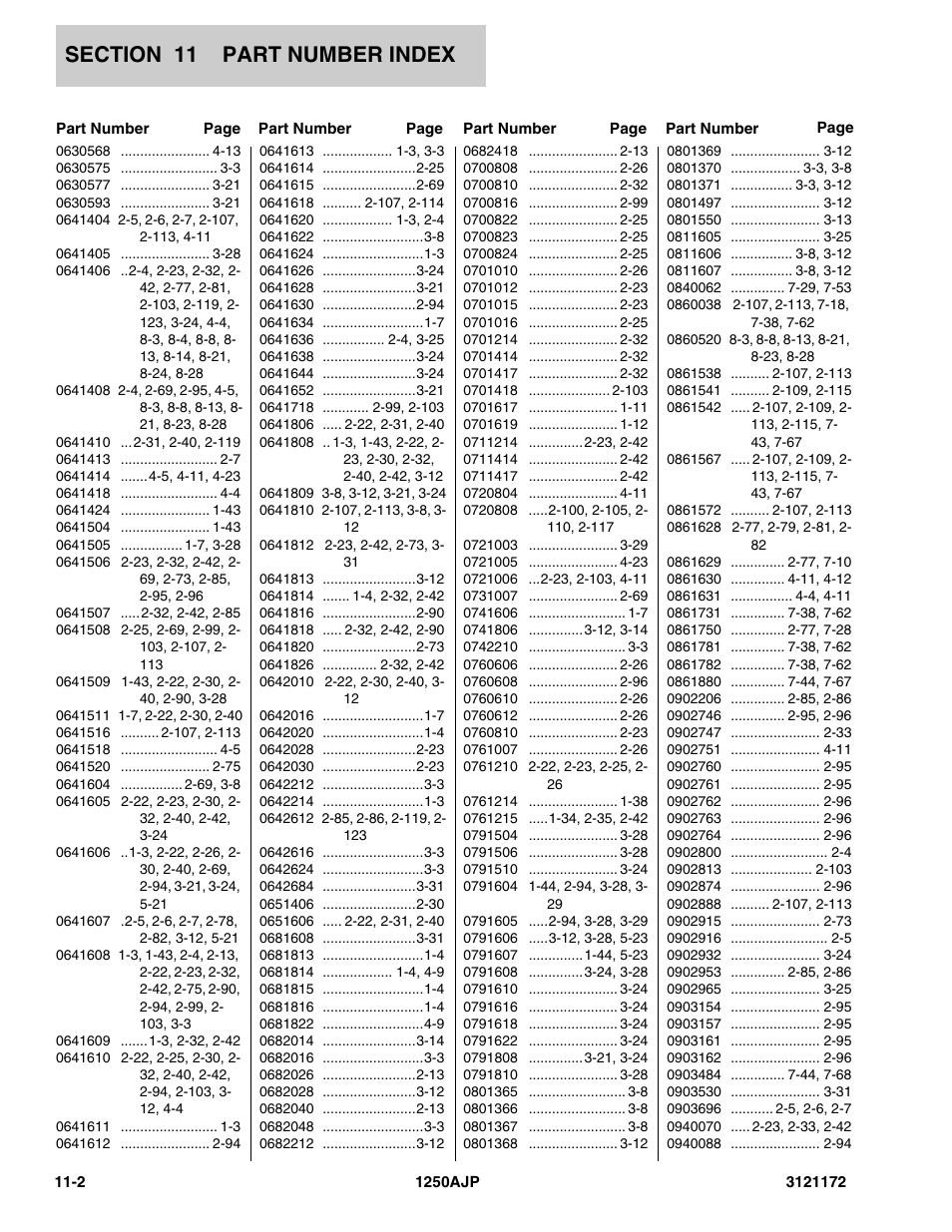 JLG 1250AJP Parts Manual User Manual | Page 390 / 406