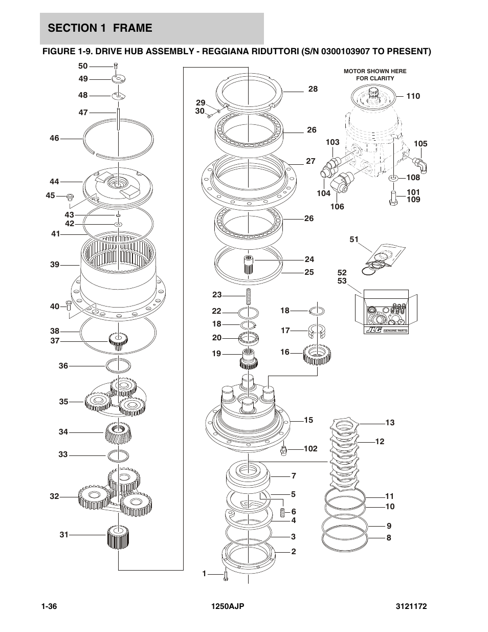 JLG 1250AJP Parts Manual User Manual | Page 44 / 406