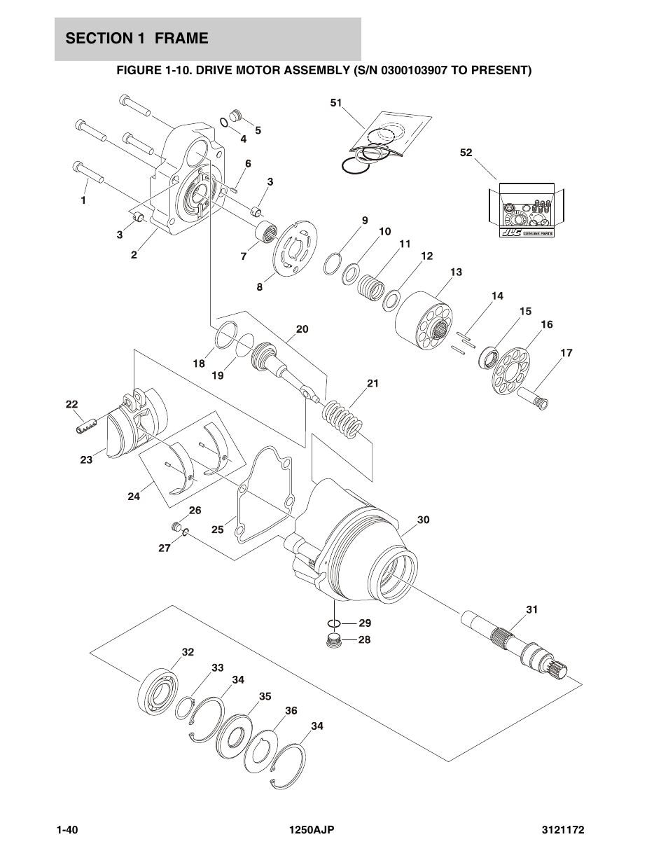 JLG 1250AJP Parts Manual User Manual | Page 48 / 406