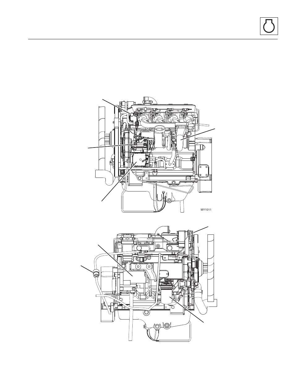 4 component terminology, Component terminology, Engine 7.1.4 component terminology | JLG G12-55A Service Manual User Manual | Page 101 / 200