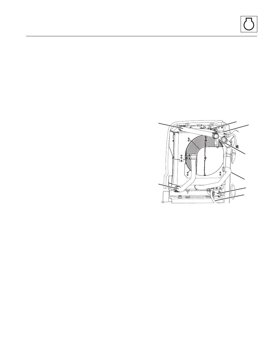 3 radiator/oil cooler and replacement, Radiator/oil cooler and replacement | JLG G12-55A Service Manual User Manual | Page 107 / 200