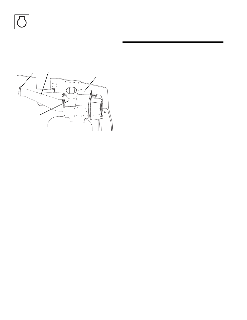 4 air cleaner assembly installation (cummins), 9 engine replacement, 1 engine removal | Engine replacement, Section 7.9.1, “engine removal, Air cleaner assembly installation (cummins), Engine removal | JLG G12-55A Service Manual User Manual | Page 112 / 200
