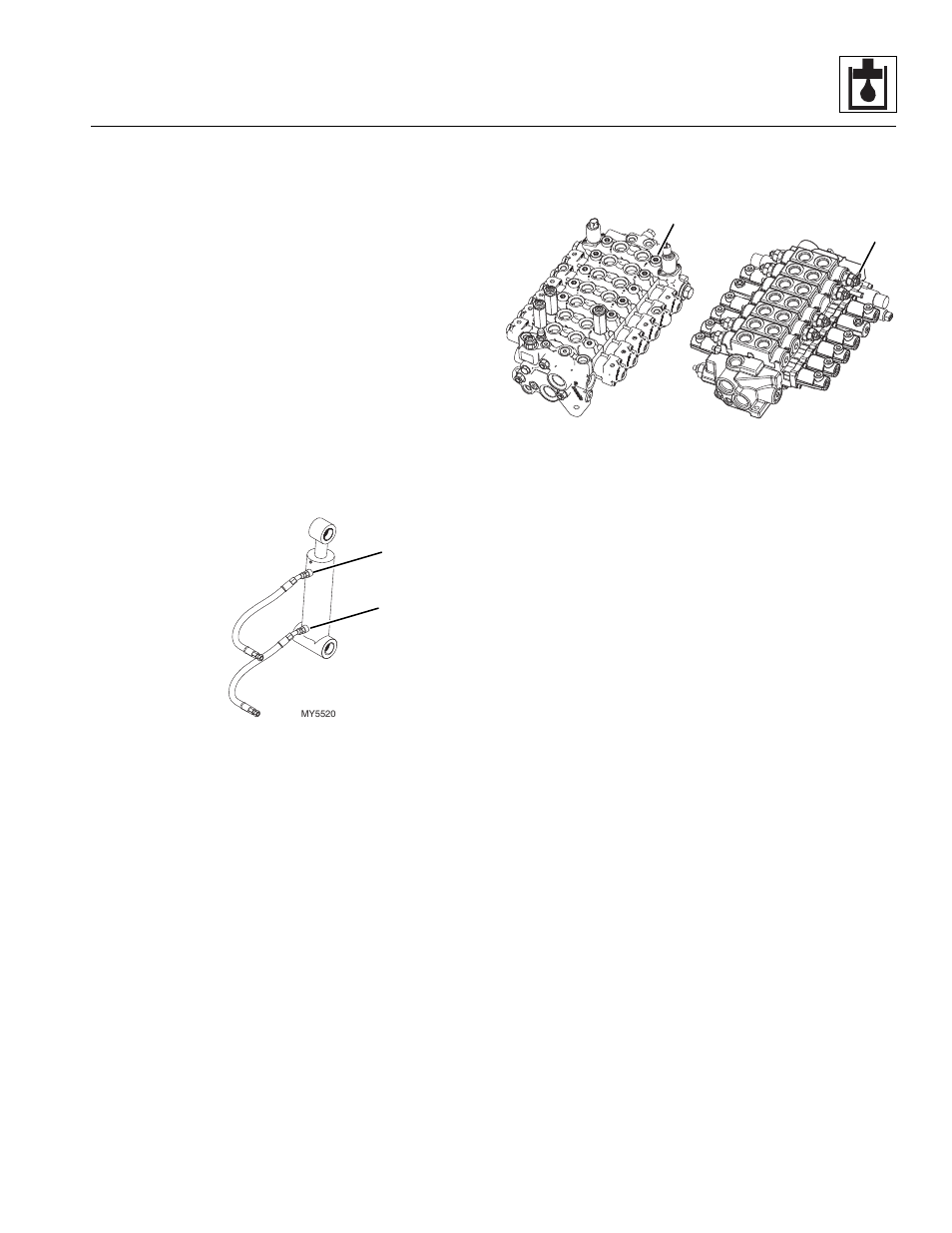 2 tilt circuit port relief adjustment, Tilt circuit port relief adjustment | JLG G12-55A Service Manual User Manual | Page 121 / 200