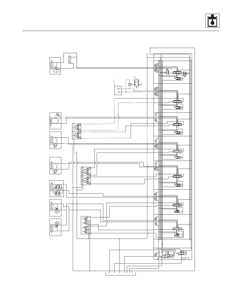 Hydraulic system, Mal0710-c | JLG G12-55A Service Manual User Manual | Page 127 / 200