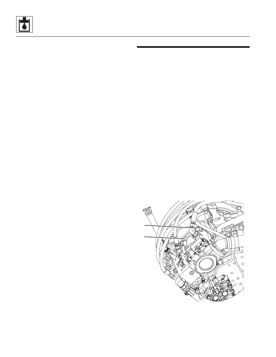 6 implement pump, 1 implement pump replacement, Implement pump | Implement pump replacement | JLG G12-55A Service Manual User Manual | Page 130 / 200