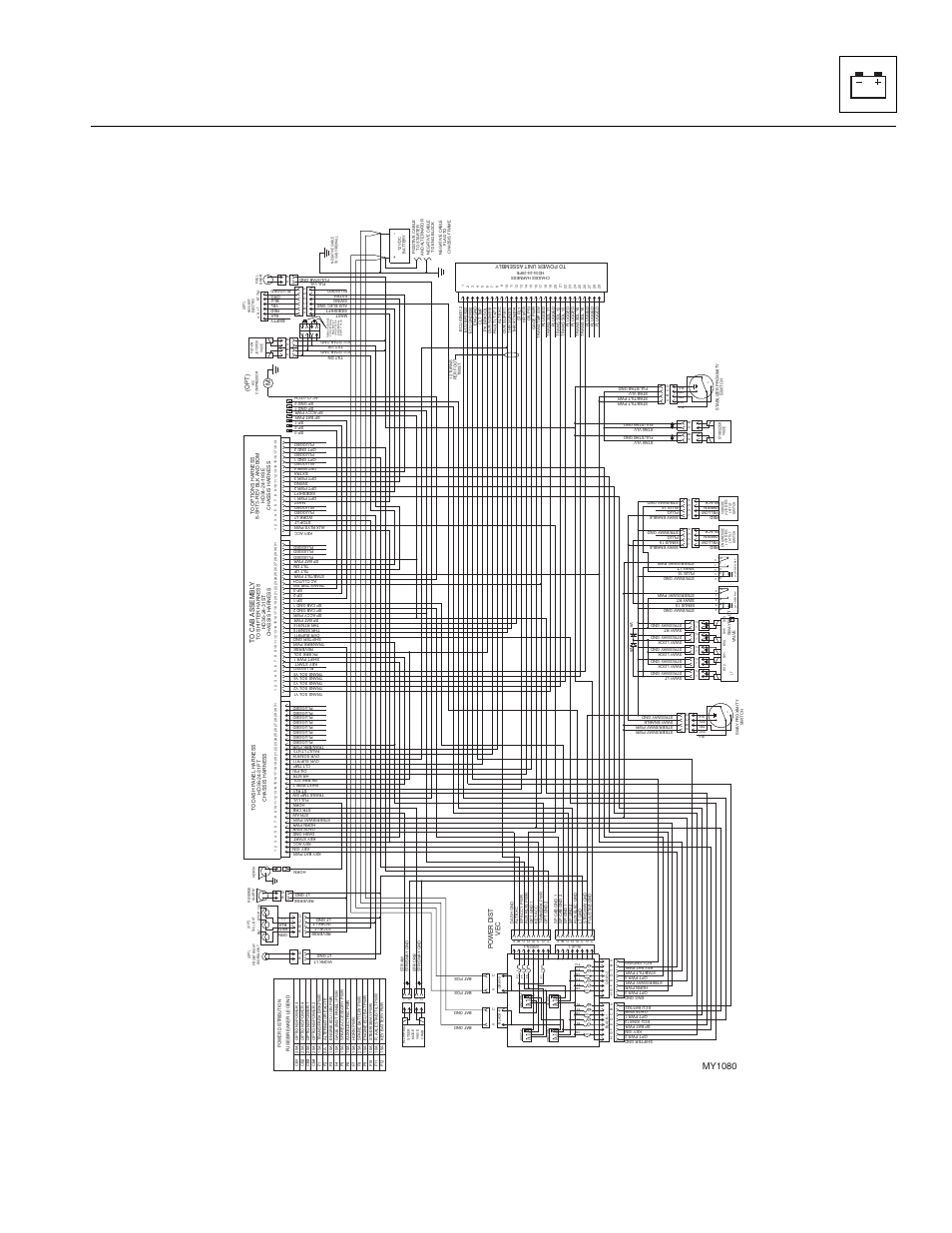 6 chassis schematic - john deere, Chassis schematic - john deere, My1080 | JLG G12-55A Service Manual User Manual | Page 157 / 200