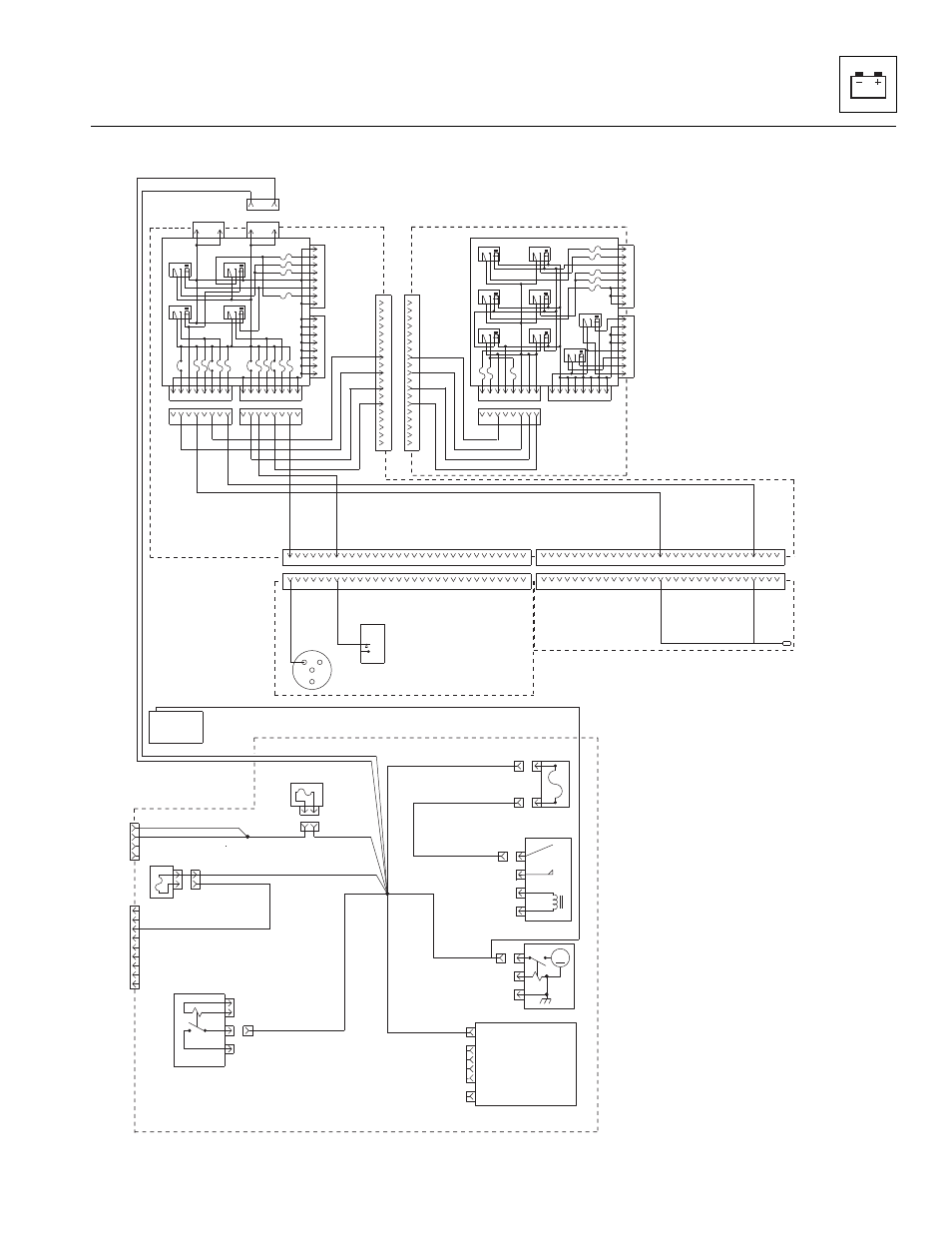 2 constant power circuit from battery - cummins, Constant power circuit from battery - cummins, Alternator | Batt positive signals batt ground, Options vec, Power dist, Power dist vec, My5040 | JLG G12-55A Service Manual User Manual | Page 165 / 200