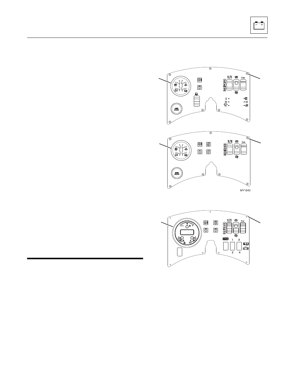10 front and rear axle proximity sensors, 11 display monitor and gauges, 1 analog gauges | Display monitor and gauges, Section 9.11.1, “analog gauges, Front and rear axle proximity sensors, Analog gauges | JLG G12-55A Service Manual User Manual | Page 179 / 200