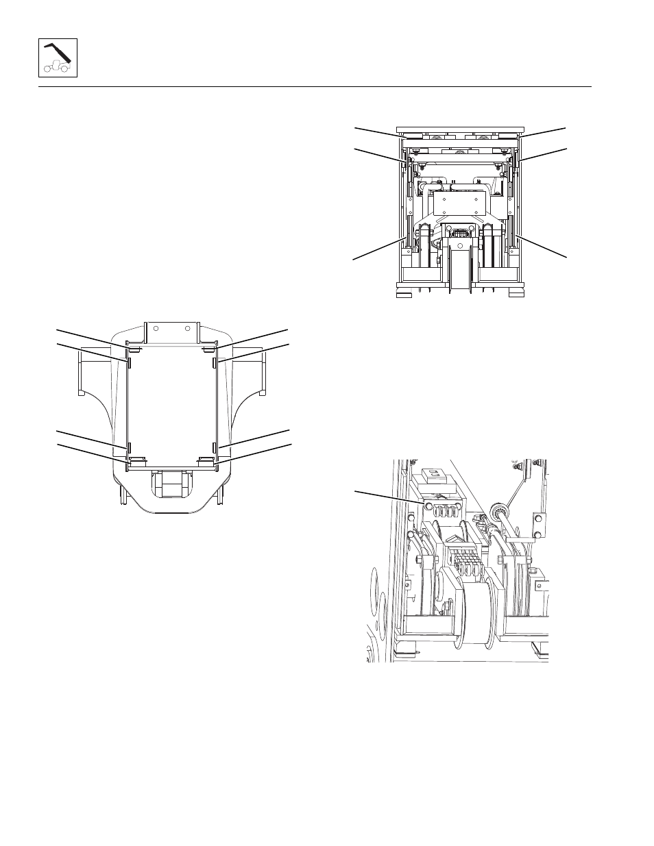 2 third & fourth boom section removal, Third & fourth boom section removal | JLG G12-55A Service Manual User Manual | Page 42 / 200