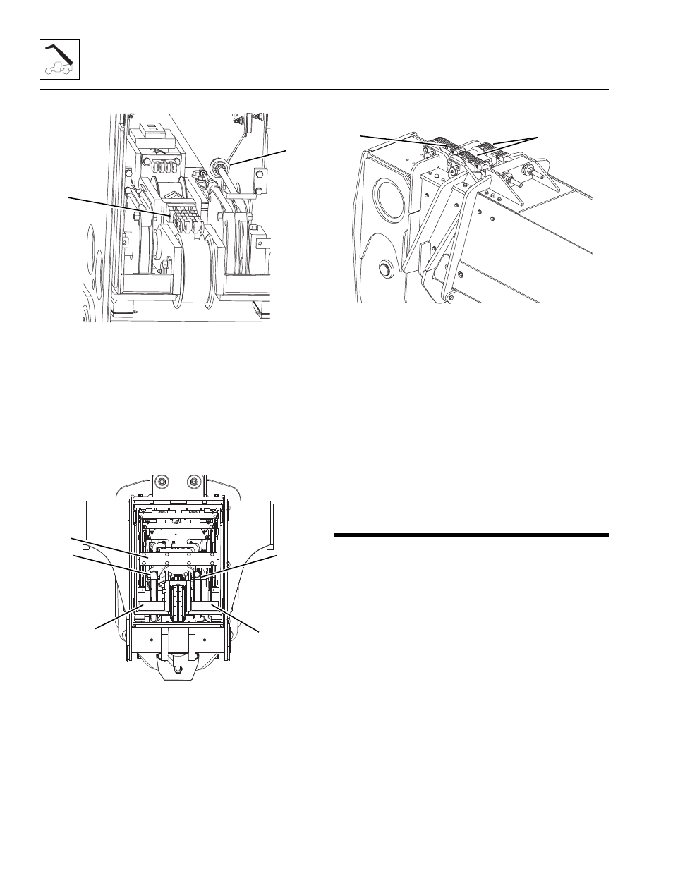 6 extend/retract chain removal/installation, 1 retract chain removal, Extend/retract chain removal/installation | Retract chain removal | JLG G12-55A Service Manual User Manual | Page 50 / 200