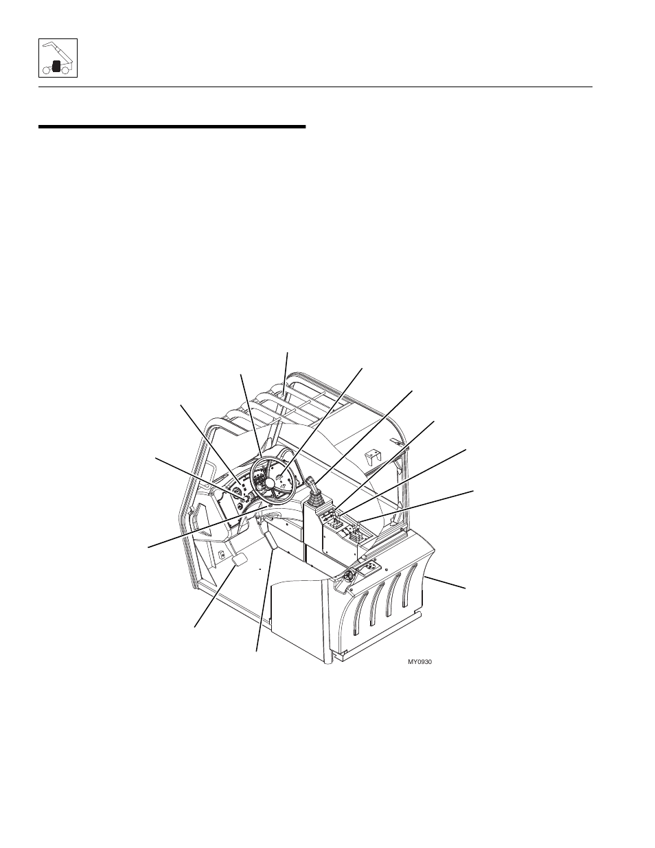 1 operator’s cab and covers component terminology, Operator’s cab and covers component terminology, Cab and covers | JLG G12-55A Service Manual User Manual | Page 68 / 200