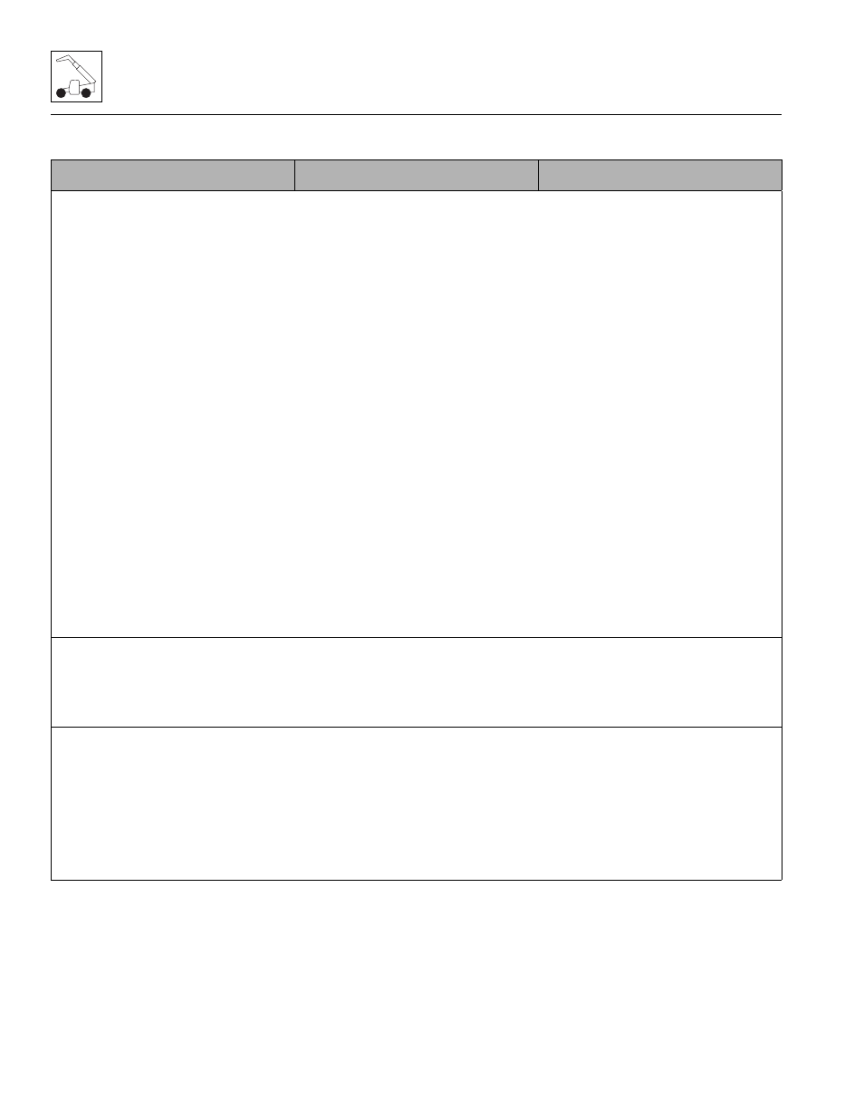7 axle assembly and drive shaft troubleshooting, Axle assembly and drive shaft troubleshooting | JLG G12-55A Service Manual User Manual | Page 82 / 200