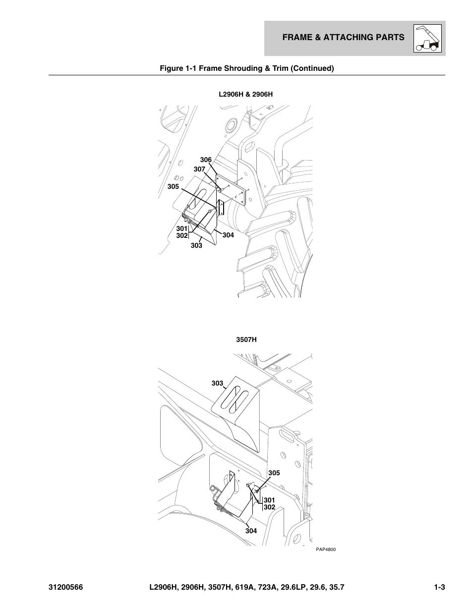 JLG 723A Parts Manual User Manual | Page 11 / 364