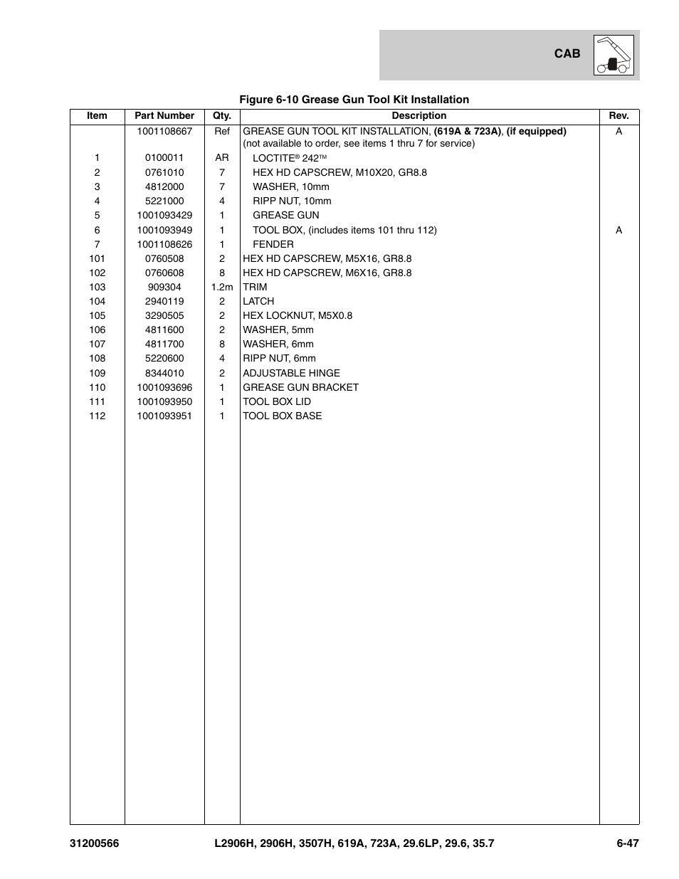 JLG 723A Parts Manual User Manual | Page 199 / 364