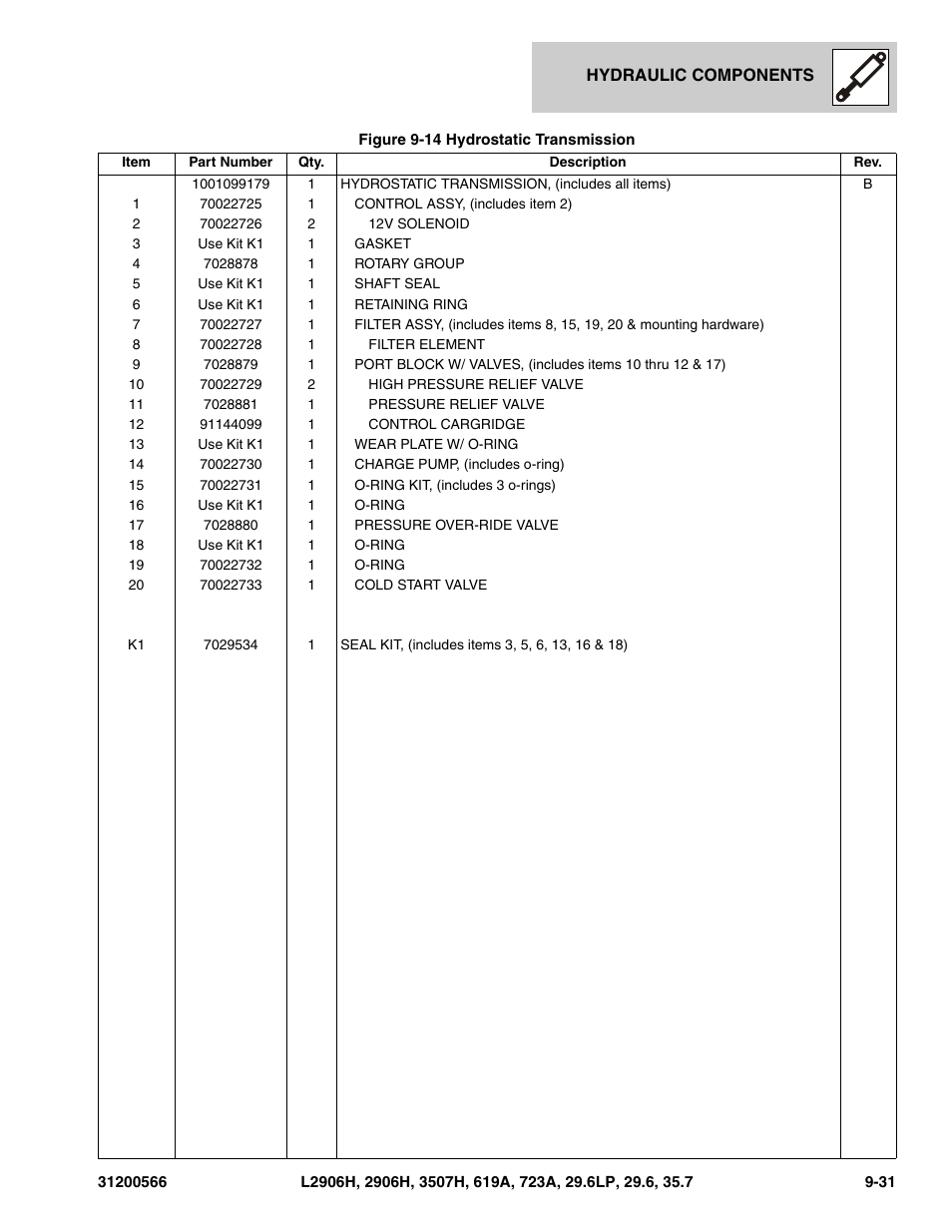 JLG 723A Parts Manual User Manual | Page 275 / 364