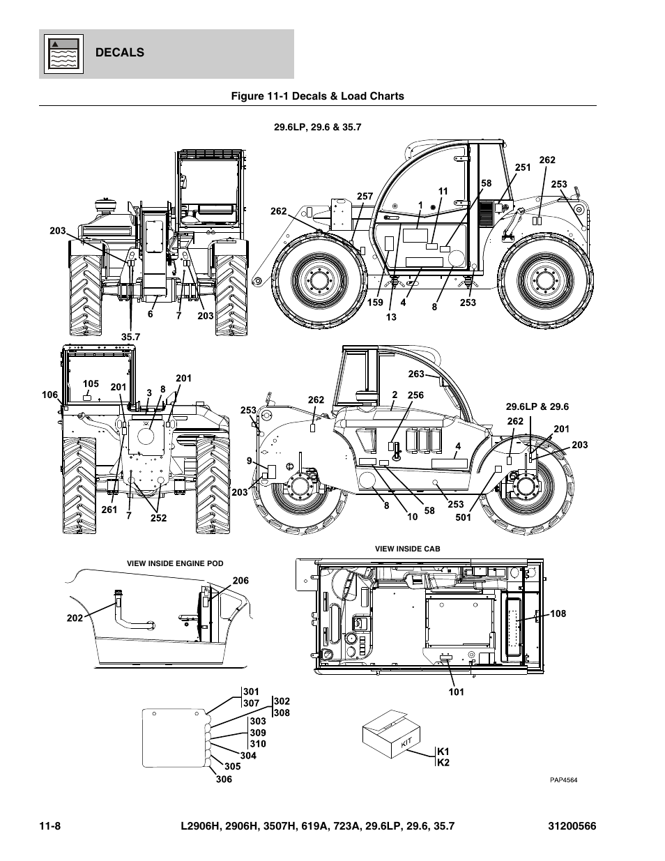 JLG 723A Parts Manual User Manual | Page 342 / 364