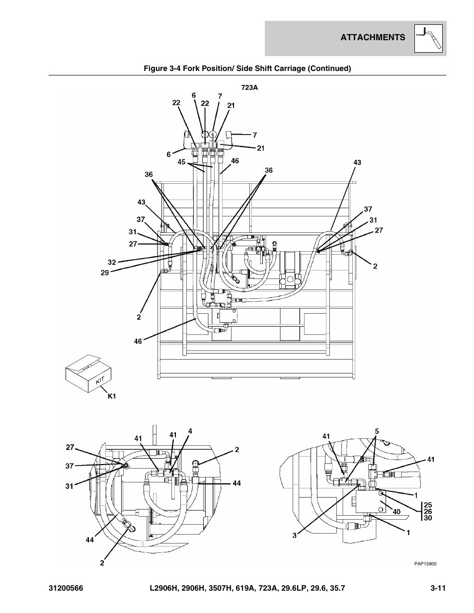 JLG 723A Parts Manual User Manual | Page 57 / 364