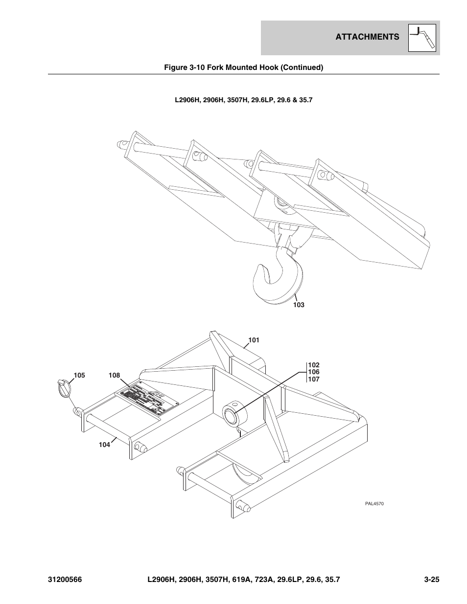 JLG 723A Parts Manual User Manual | Page 71 / 364