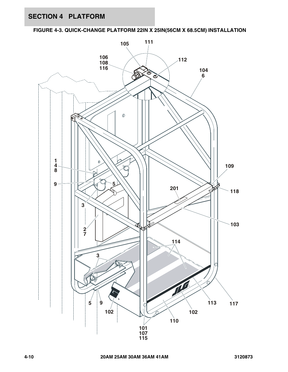 JLG 41AM (3120873-2013) Parts Manual User Manual | Page 120 / 180