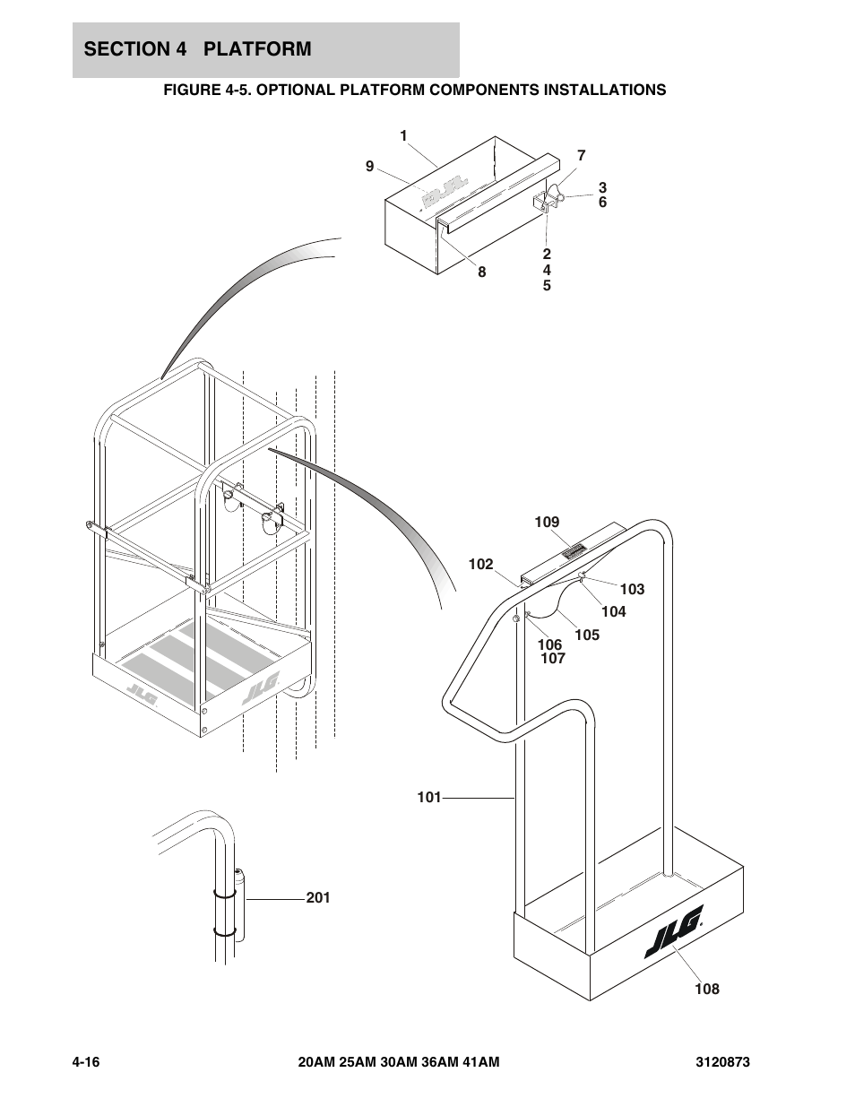 JLG 41AM (3120873-2013) Parts Manual User Manual | Page 126 / 180