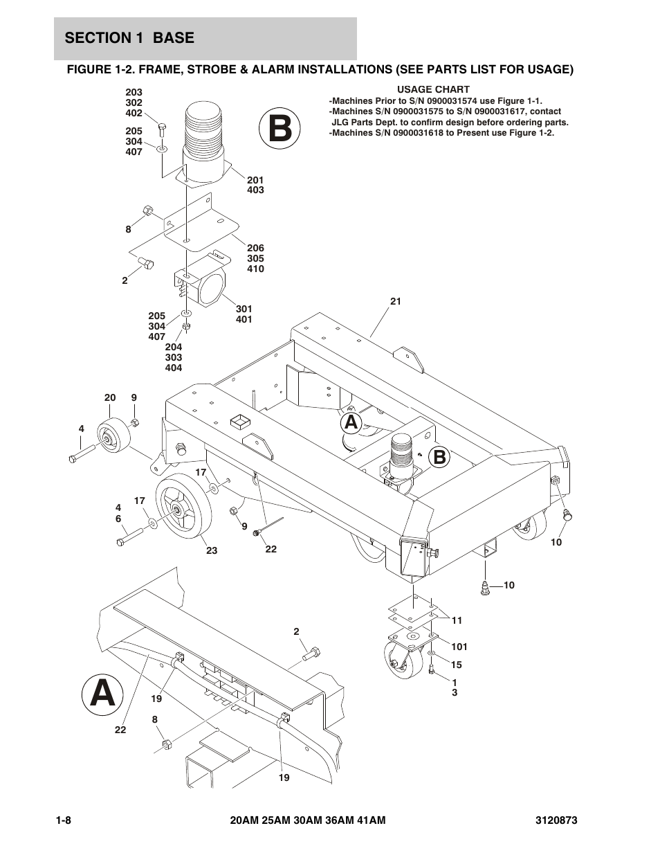 JLG 41AM (3120873-2013) Parts Manual User Manual | Page 14 / 180