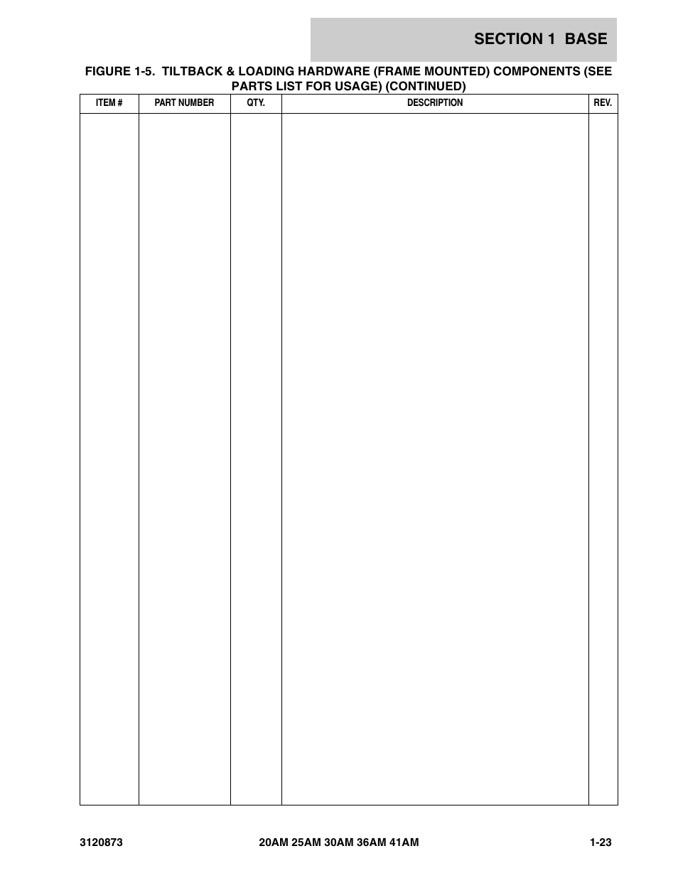 JLG 41AM (3120873-2013) Parts Manual User Manual | Page 29 / 180