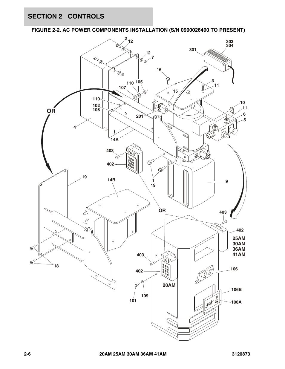 JLG 41AM (3120873-2013) Parts Manual User Manual | Page 38 / 180