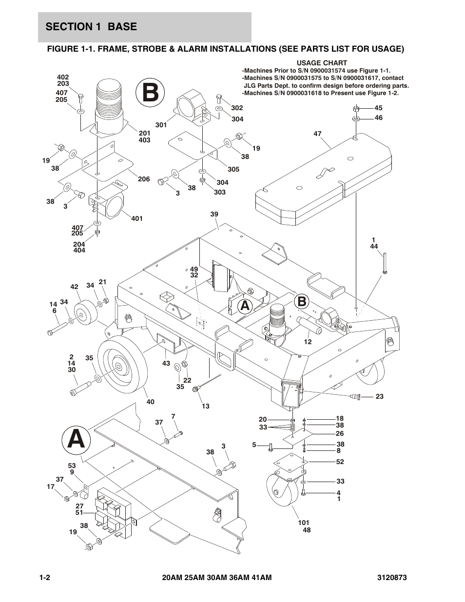 JLG 41AM (3120873-2013) Parts Manual User Manual | Page 8 / 180