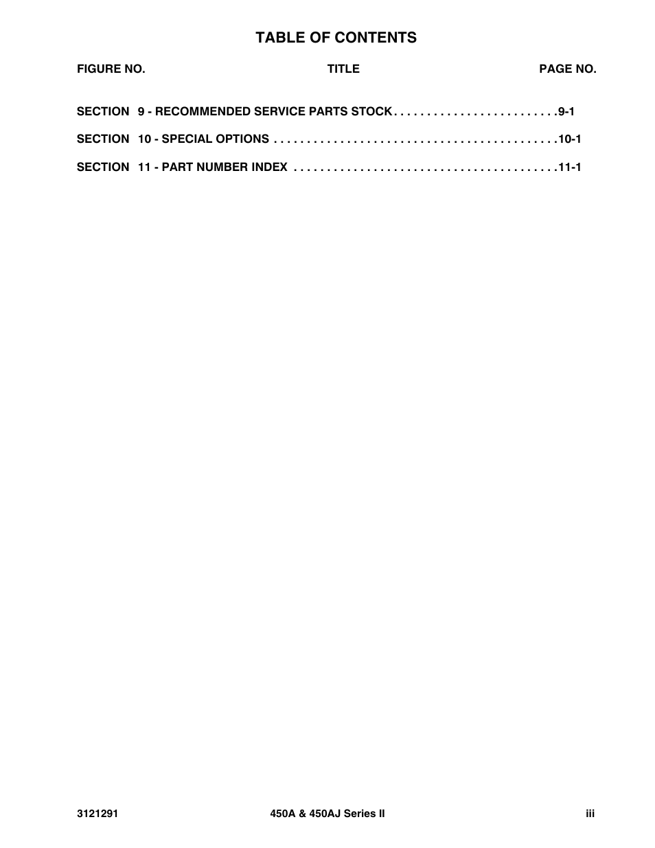JLG 450A_AJ Series II Parts Manual User Manual | Page 7 / 312