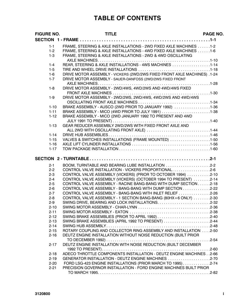 JLG 80HX_HX+6 Parts Manual User Manual | Page 5 / 388