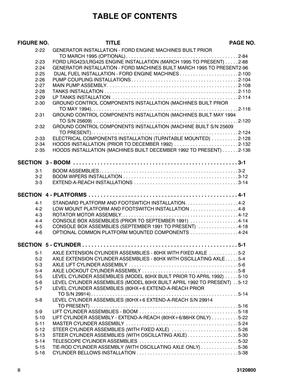 JLG 80HX_HX+6 Parts Manual User Manual | Page 6 / 388