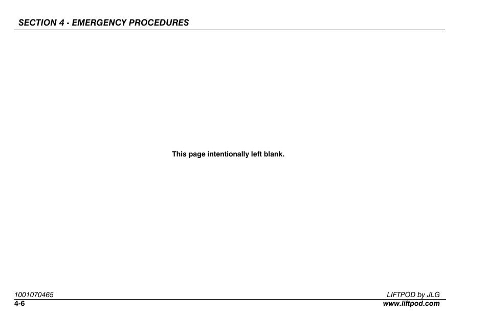 JLG LiftPOD FS80 (1001070465) User Manual | Page 56 / 98