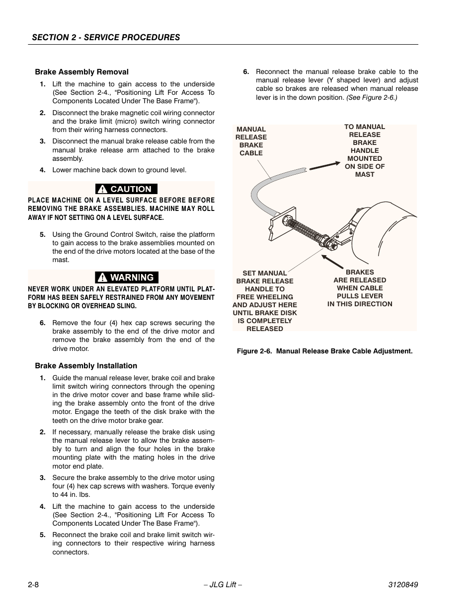 JLG 20VP (3120849) Service Manual User Manual | Page 26 / 96