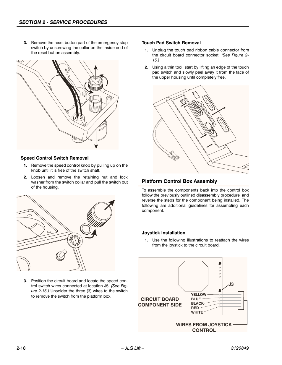JLG 20VP (3120849) Service Manual User Manual | Page 36 / 96